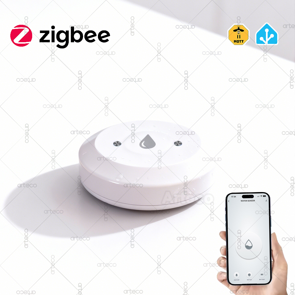 Smart Home Zigbee Gateway - Smart Zigbee Water Sensor Flood Water