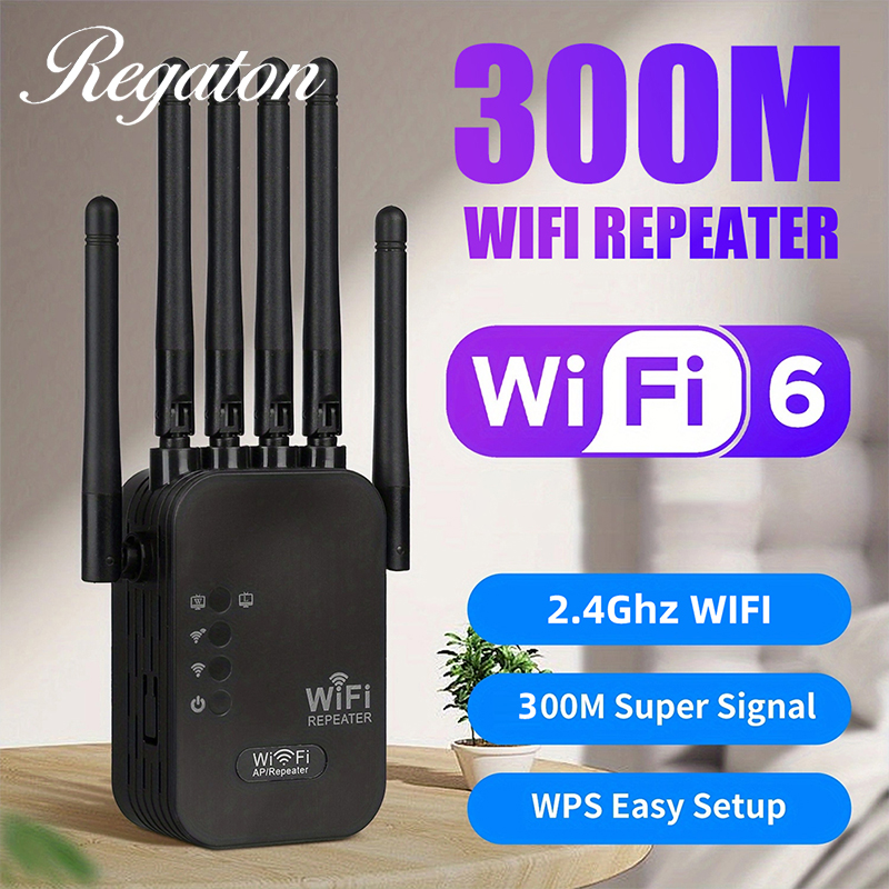 High Gain 300M WiFi Signal Boo - Smart Home Network ulasan dan harga