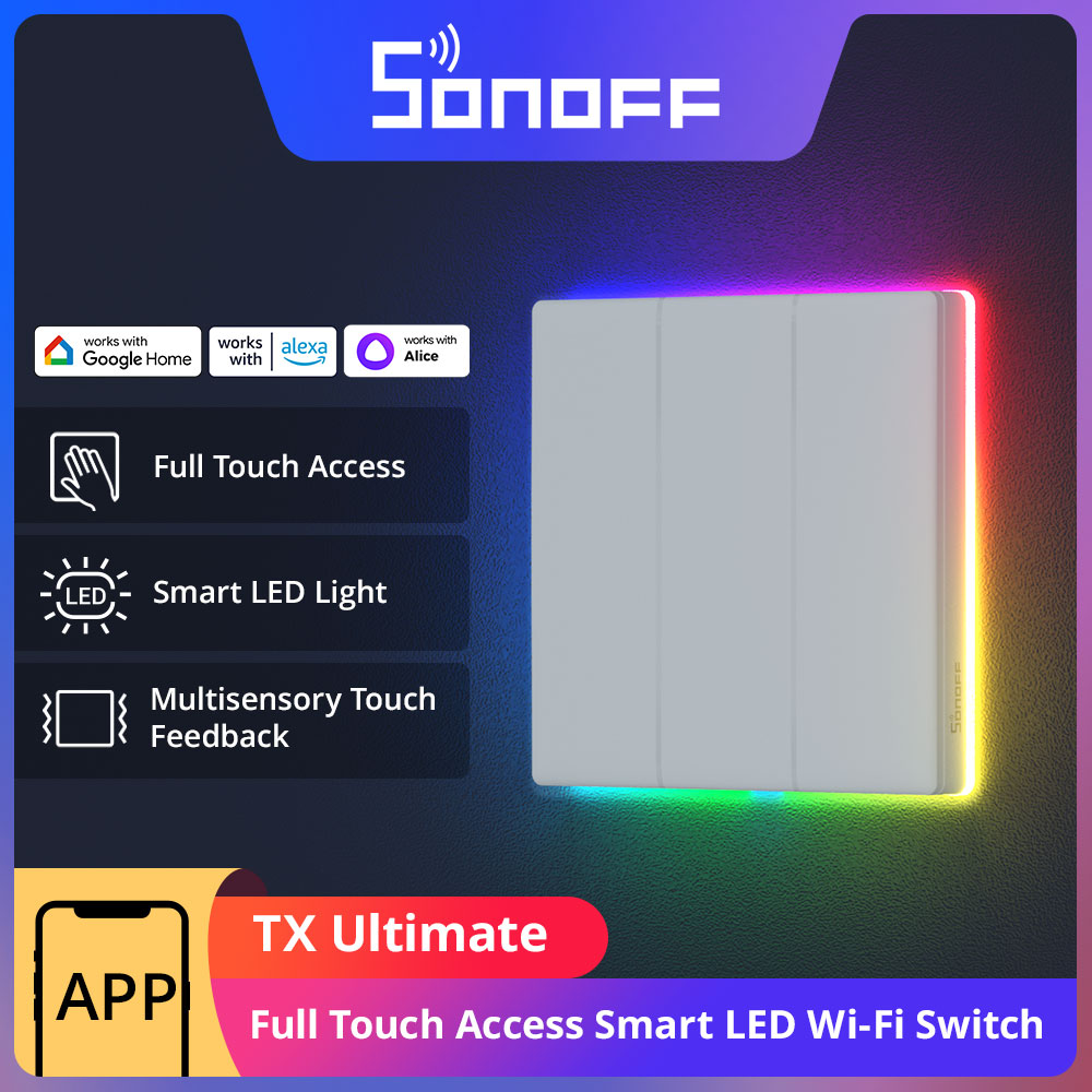 SONOFF TX Ultimate Smart WiFi  - Alexa Compatible Bulb ulasan dan harga