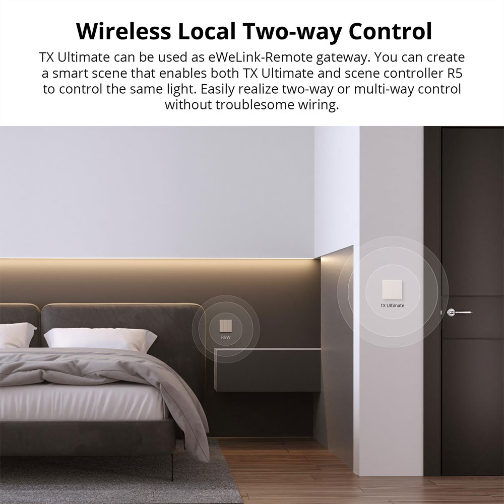 SONOFF TX Ultimate Smart WiFi  - Alexa Compatible Bulb ulasan dan harga