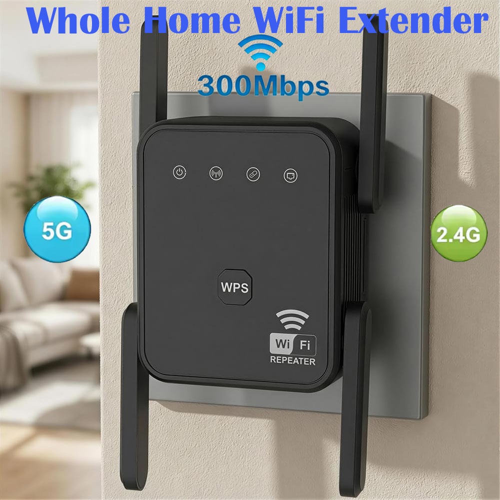 2026 New WiFi Repeater 300Mbps - Smart Home Network ulasan dan harga
