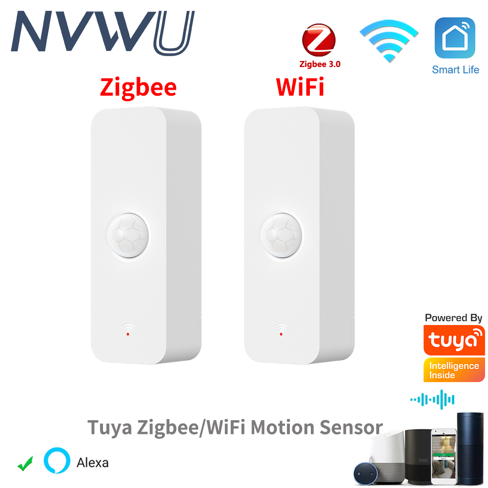 Tuya WiFi Zigbee PIR Motion Se - Smart Home Network ulasan dan harga