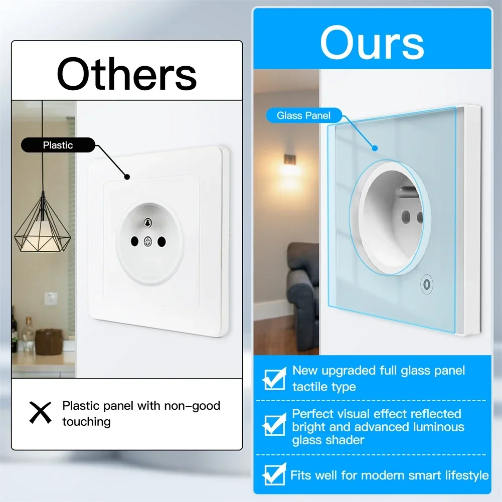 Moes ZigBee Wall Socket WIFI S - Smart Home Voice Assistant ulasan dan harga