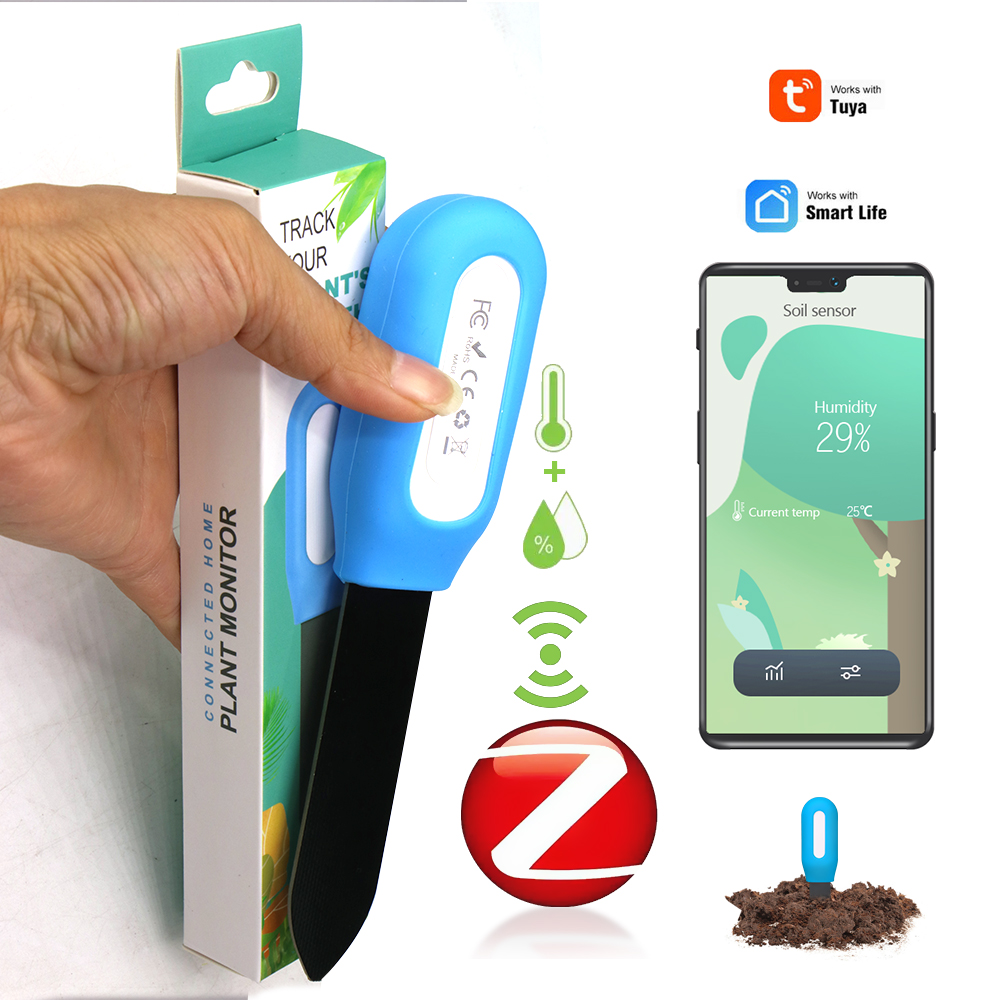 Smart Zigbee Soil Sensor for H - Smart Home Device ulasan dan harga