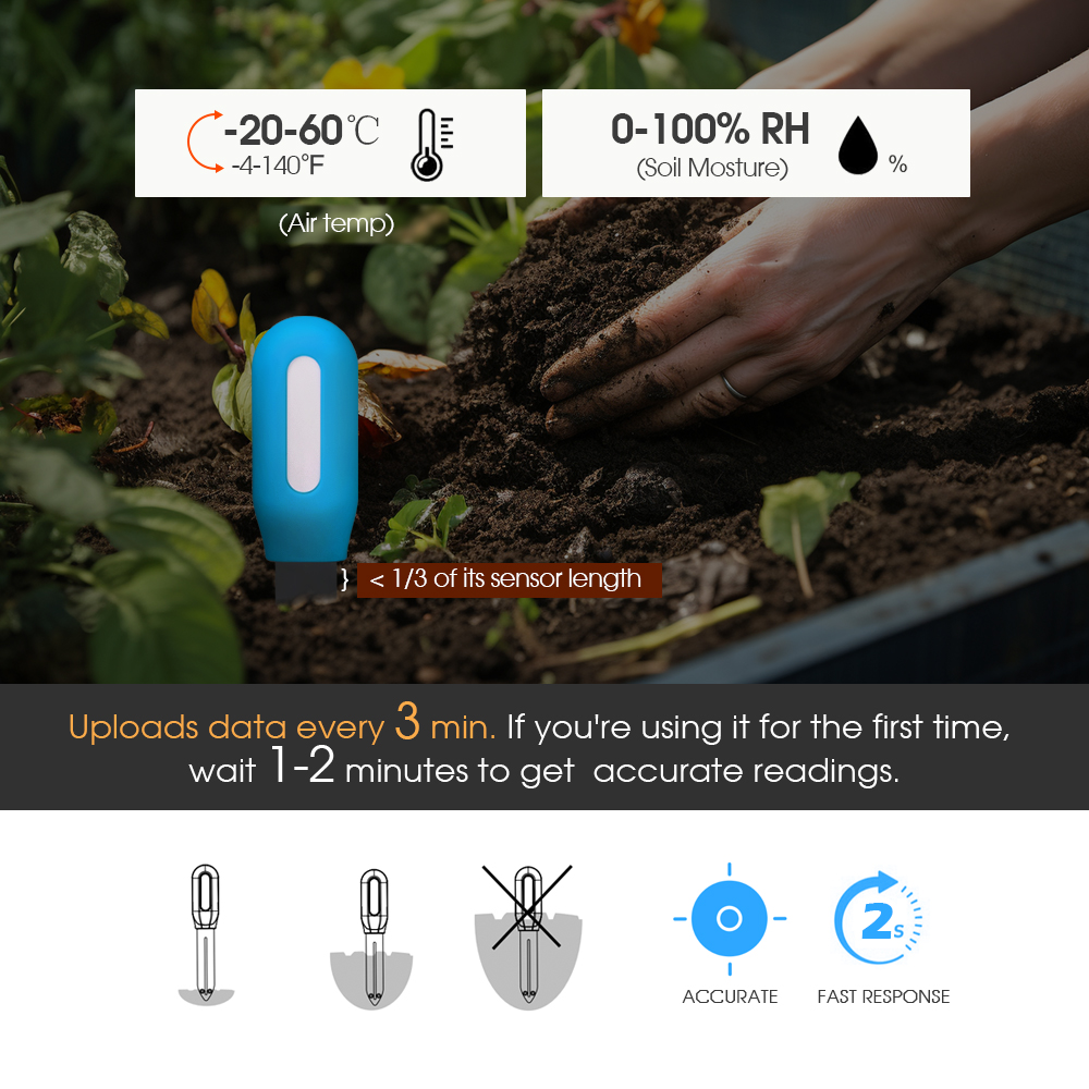 Smart Zigbee Soil Sensor for H - Smart Home Device ulasan dan harga