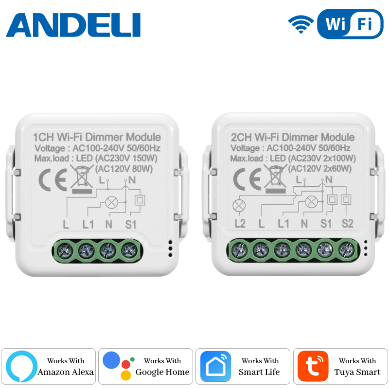 DIY  Wifi Smart Dimmer Switch  - Smart Home Voice Assistant ulasan dan harga