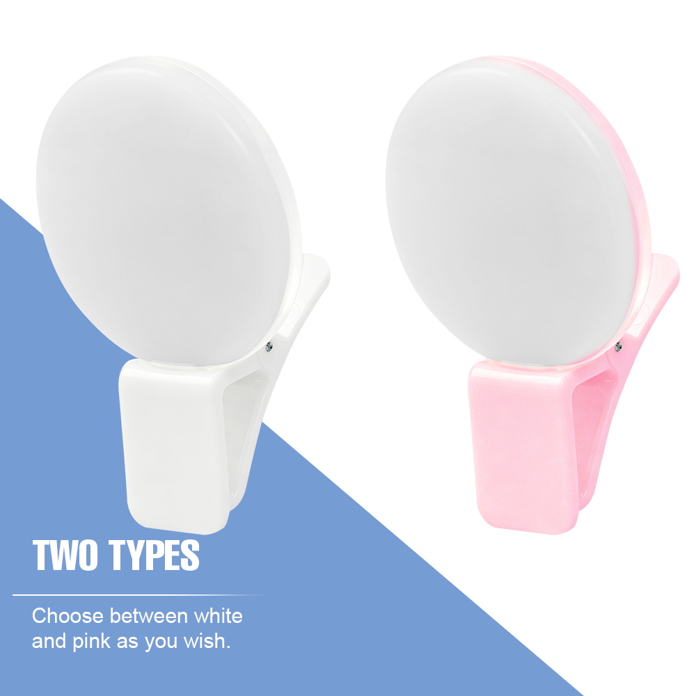 Portable Clip‑on Selfie Fill L - Alexa Compatible Bulb ulasan dan harga