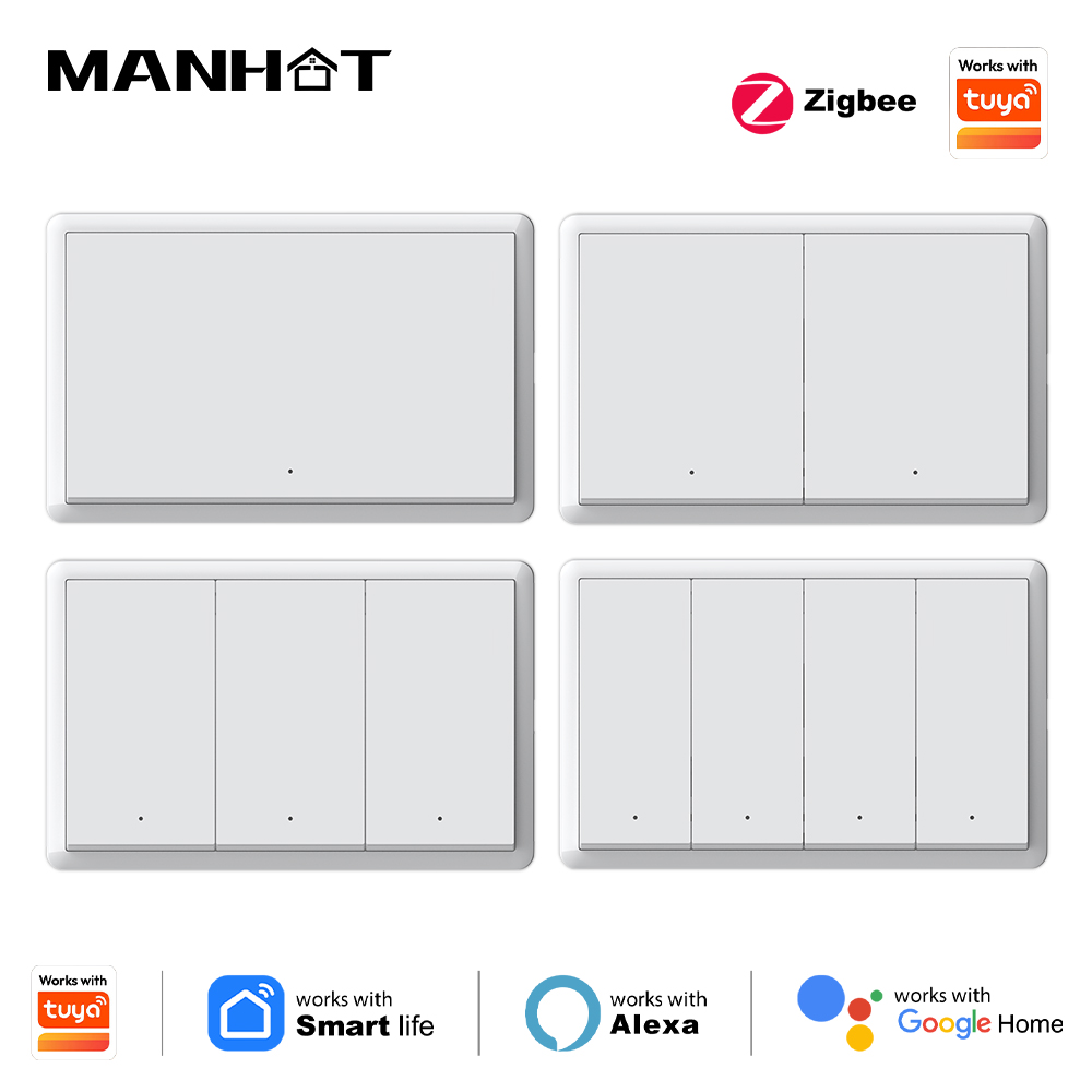 Manhot Smart zigbee Switch No  - Smart Home Z Wave ulasan dan harga
