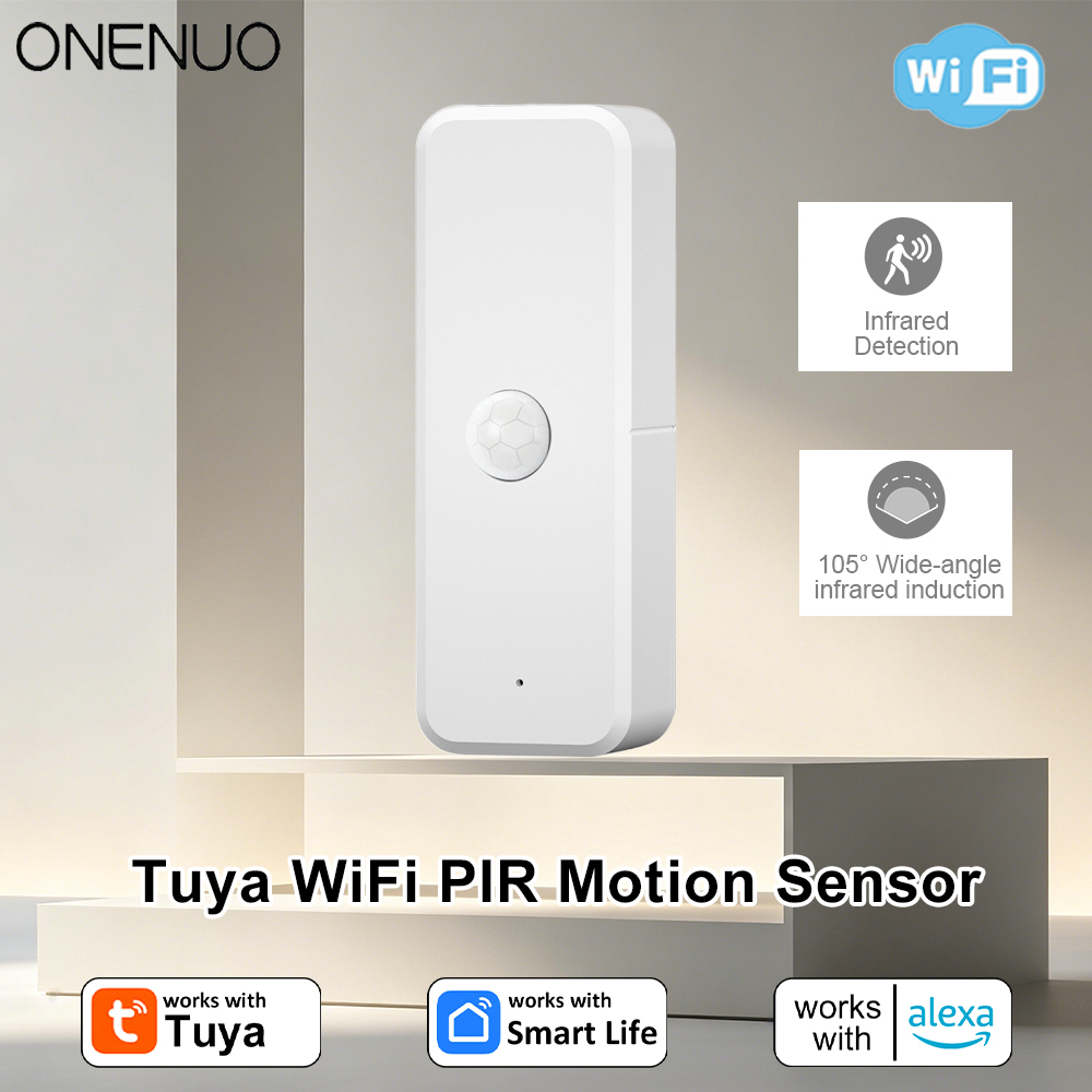 New Tuya WiFi PIR Motion Detec - Smart Home Network ulasan dan harga