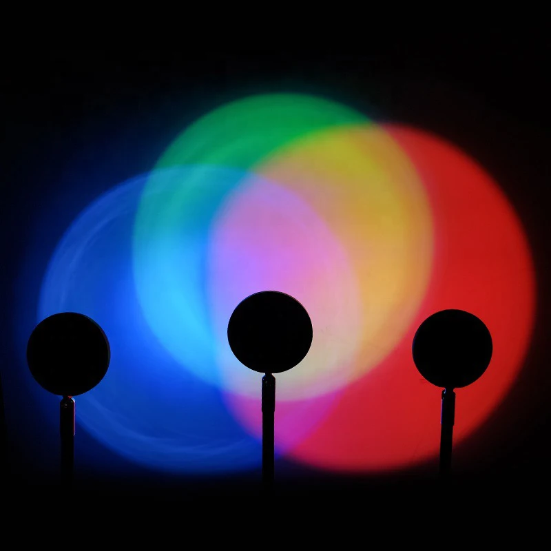Smart LED Sunset Lamp Colorful - Smart Home Network ulasan dan harga