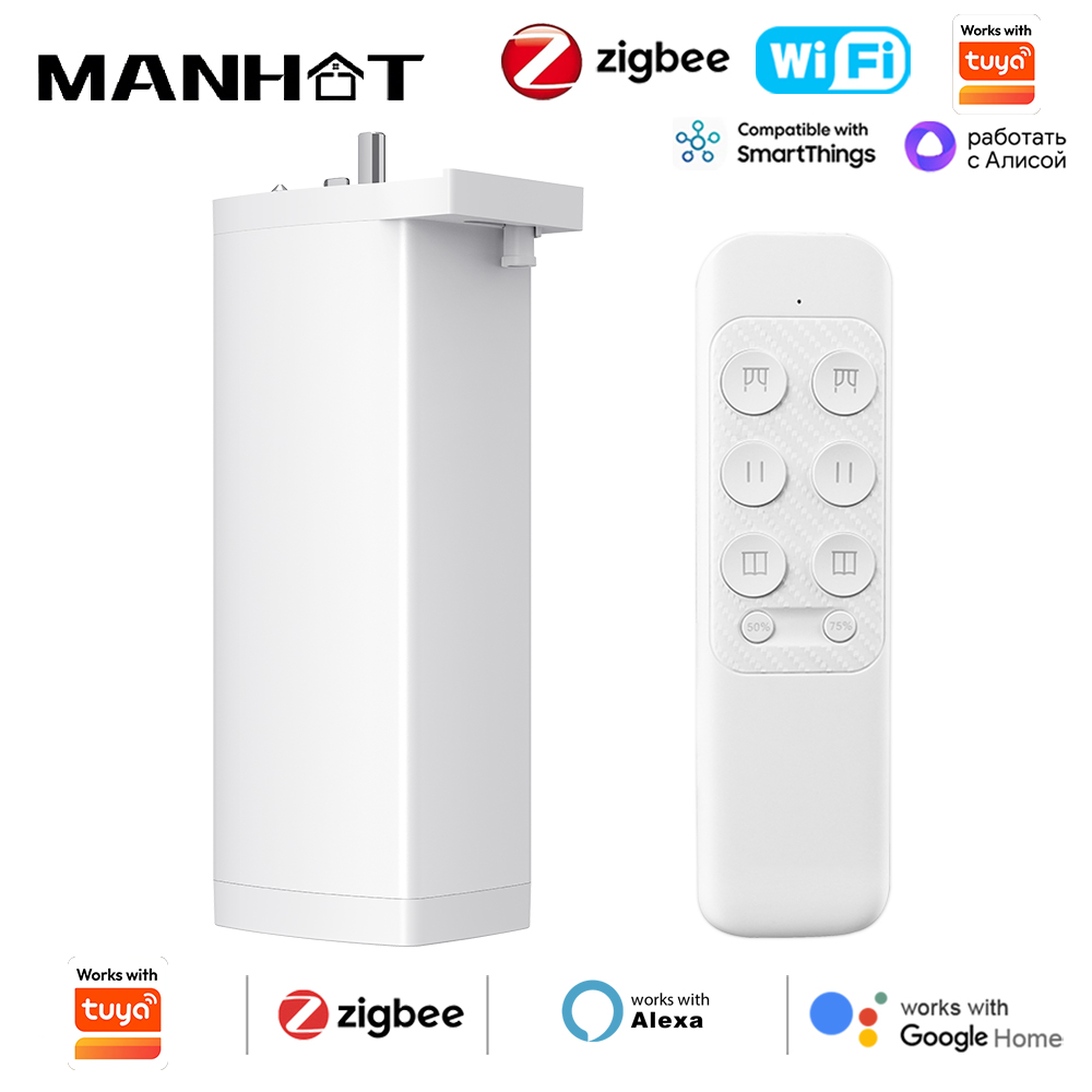Smart Life Zigbee/WIFI Electri - Smart Curtain Robot ulasan dan harga