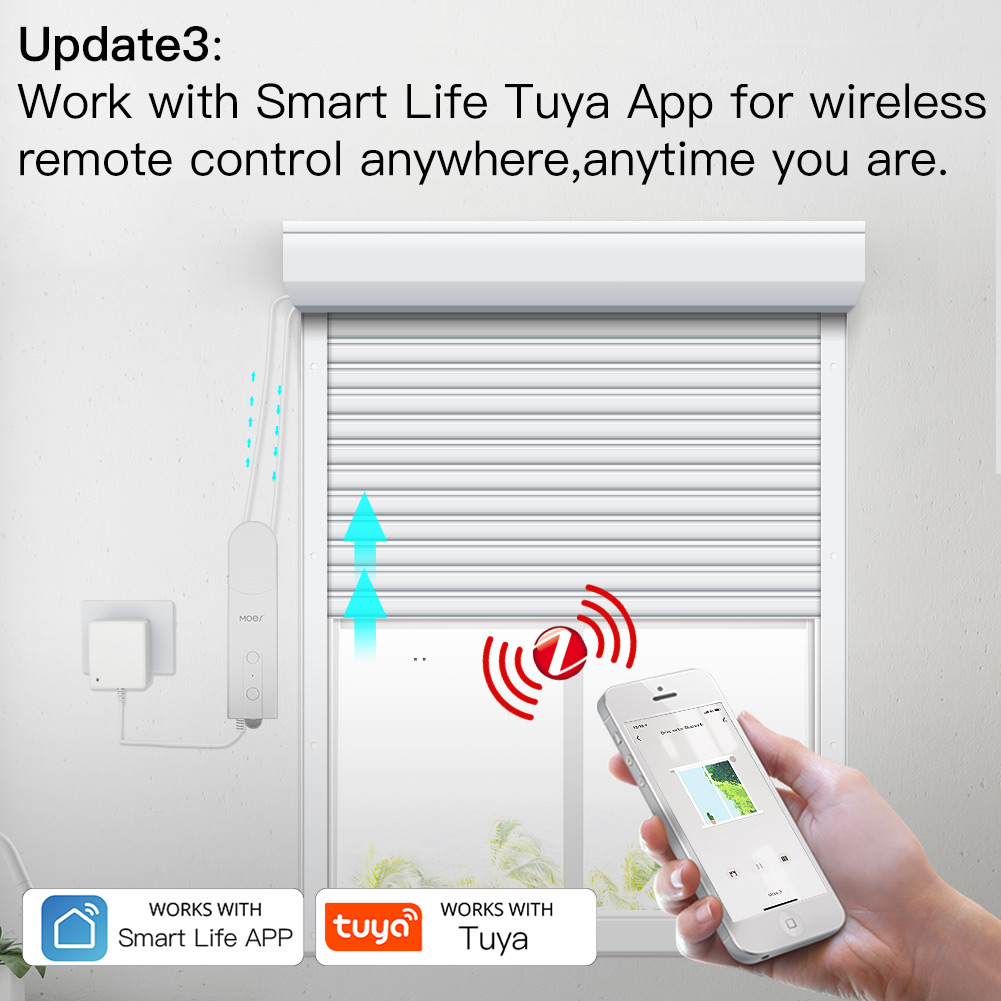 MOES ZigBee Smart DIY Motorize - Smart Home Voice Assistant ulasan dan harga