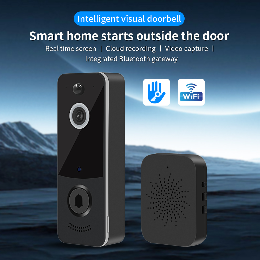 1080P WIFI Video Doorbell TTLO - Smart Home Battery Camera ulasan dan harga