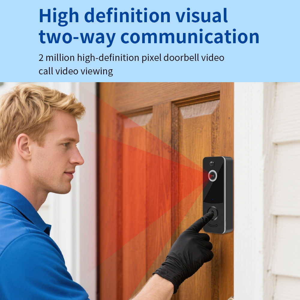 1080P WIFI Video Doorbell TTLO - Smart Home Battery Camera ulasan dan harga