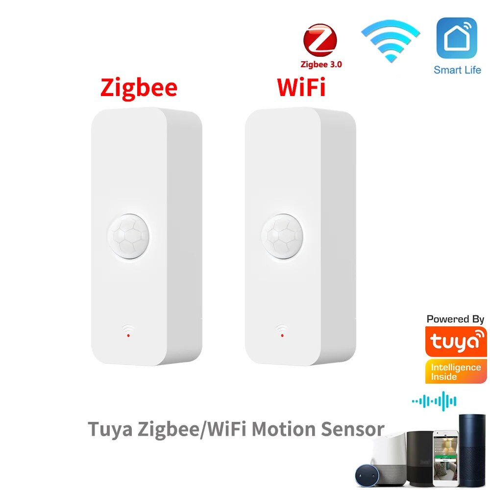 Tuya WiFi Zigbee PIR Motion Se - Smart Home Network ulasan dan harga