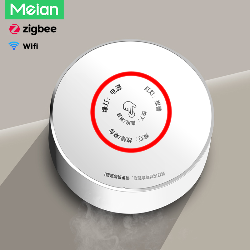 Meian Zigbee Gas Detector Tuya - Smart Home Network ulasan dan harga