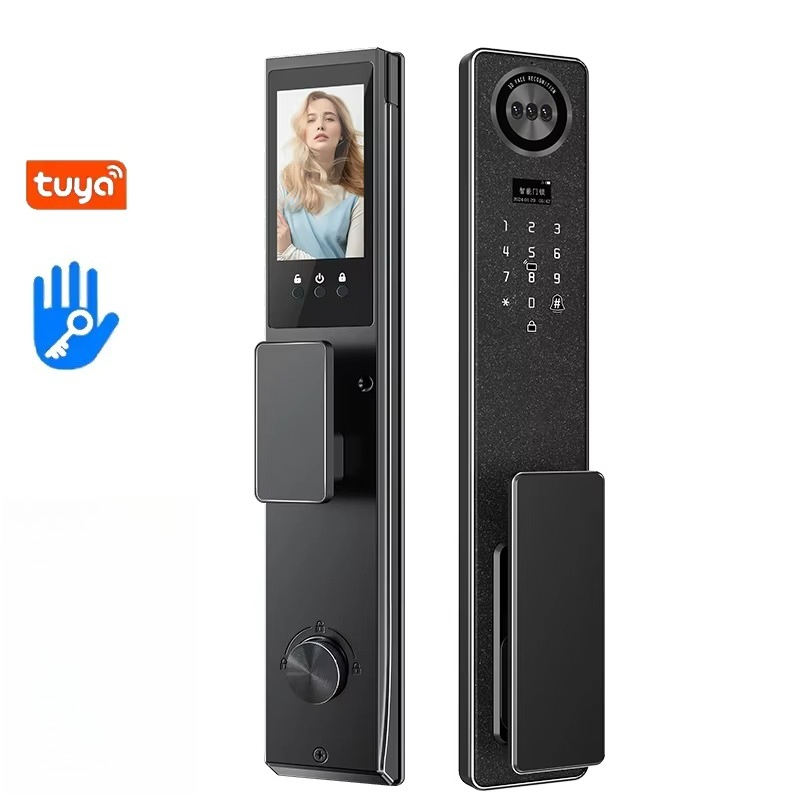 Tuya WiFi Smart Door Lock, Hom - Smart Home In Us ulasan dan harga