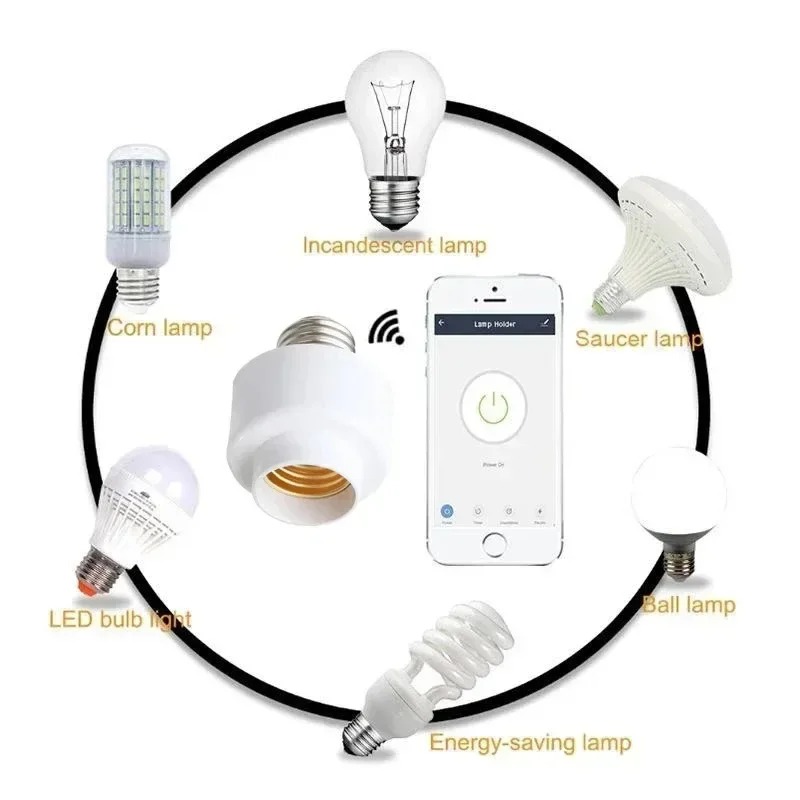 Tuya WIiFi BL E27 Socket Smart - Alexa Compatible Bulb ulasan dan harga