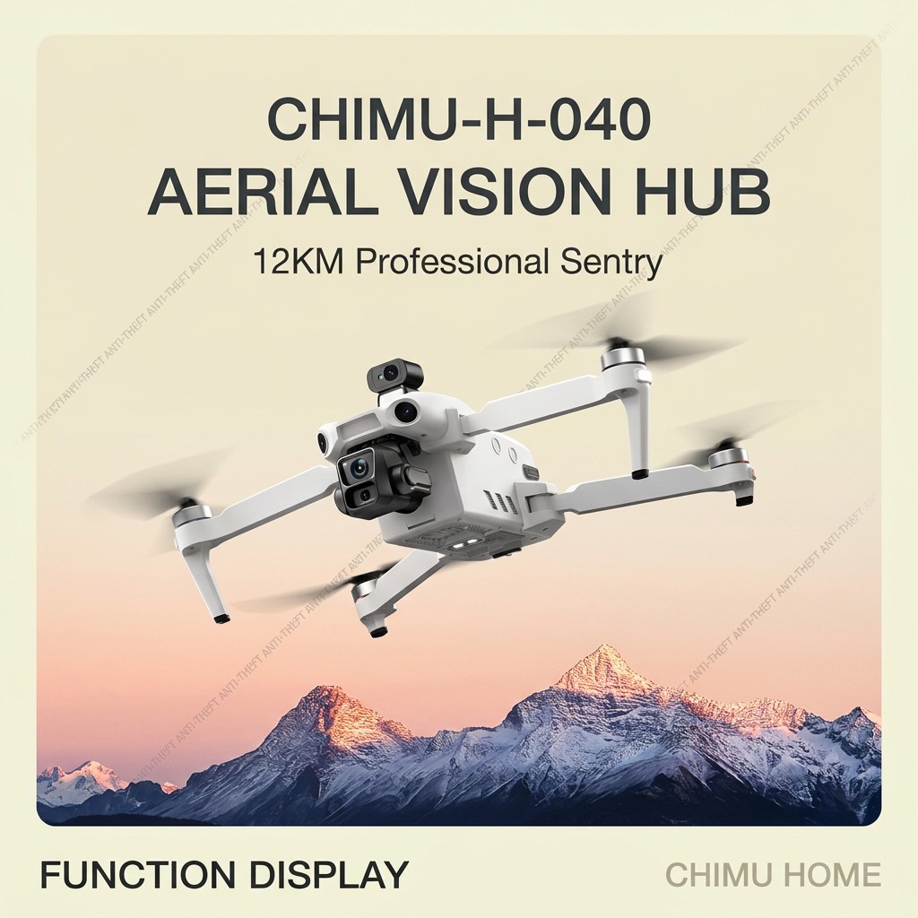 【CHIMU HOME】Smart 4K HD Aerial - Smart Home System ulasan dan harga