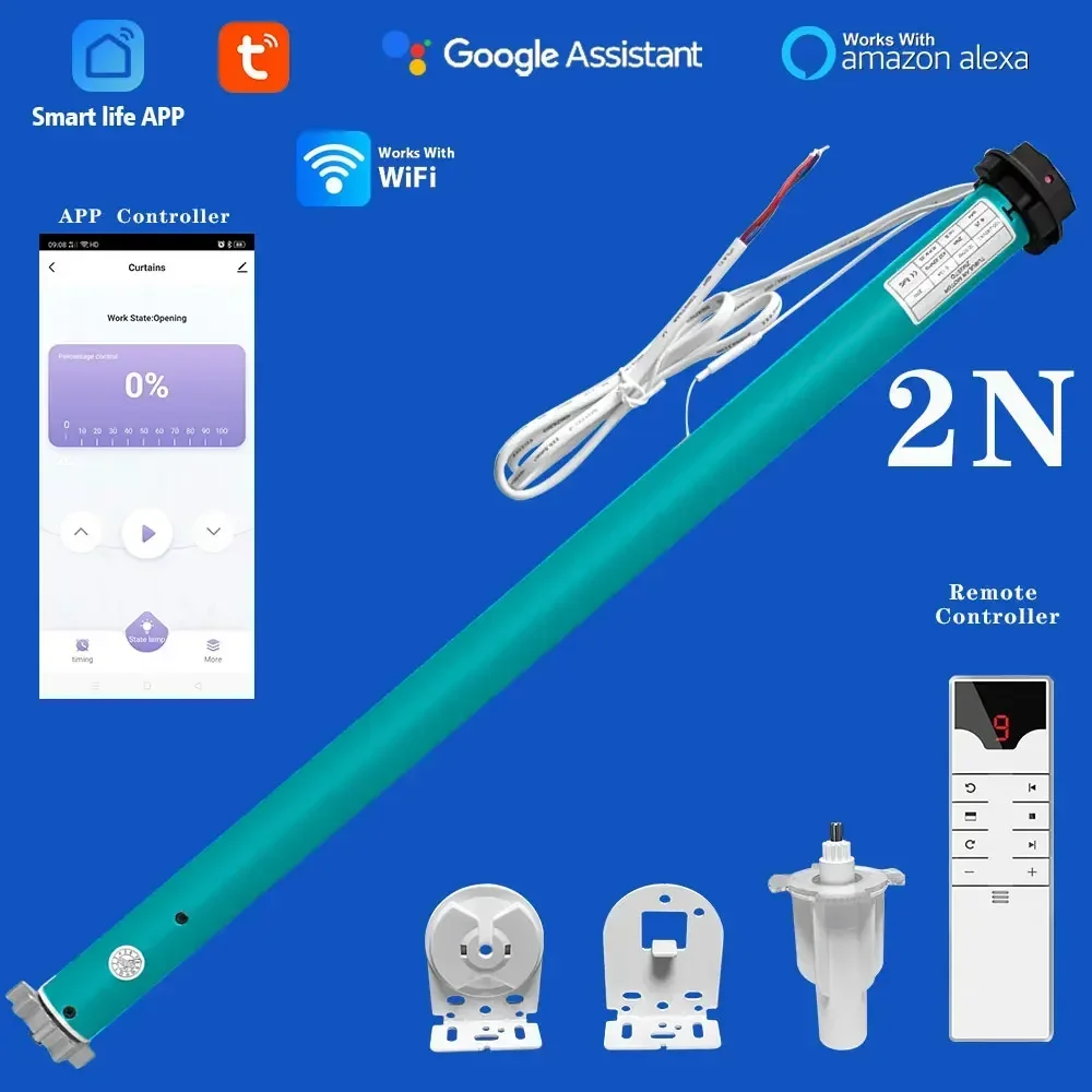 SZMYQ 25mm 2N Tuya Smart Curta - Smart Home System ulasan dan harga