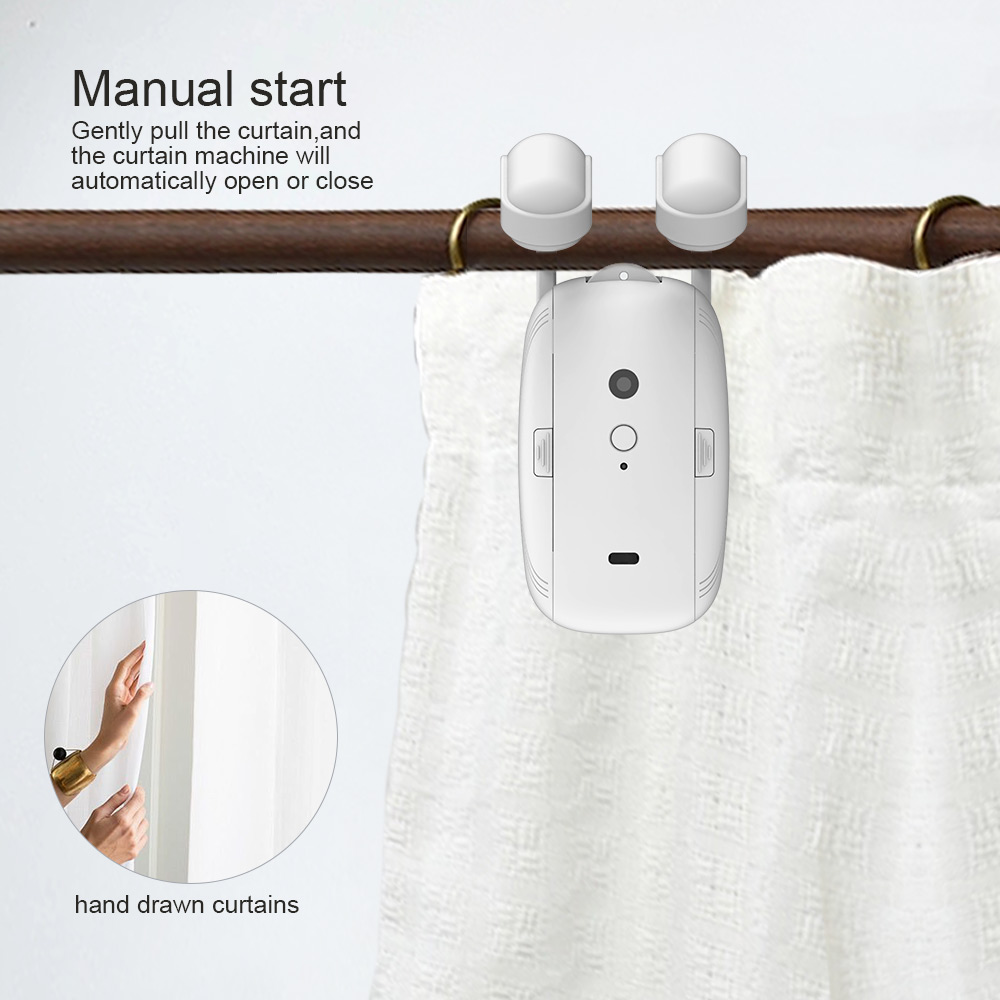 2pcs Wi-Fi Smart Curtain Robot - Smart Curtain Robot ulasan dan harga