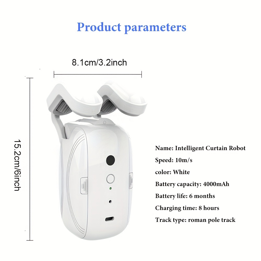 2pcs Wi-Fi Smart Curtain Robot - Smart Curtain Robot ulasan dan harga
