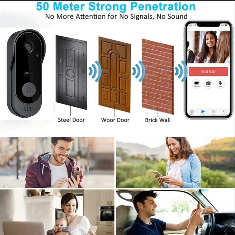 Video HD Wireless Waterproof D - Smart Home Battery Camera ulasan dan harga