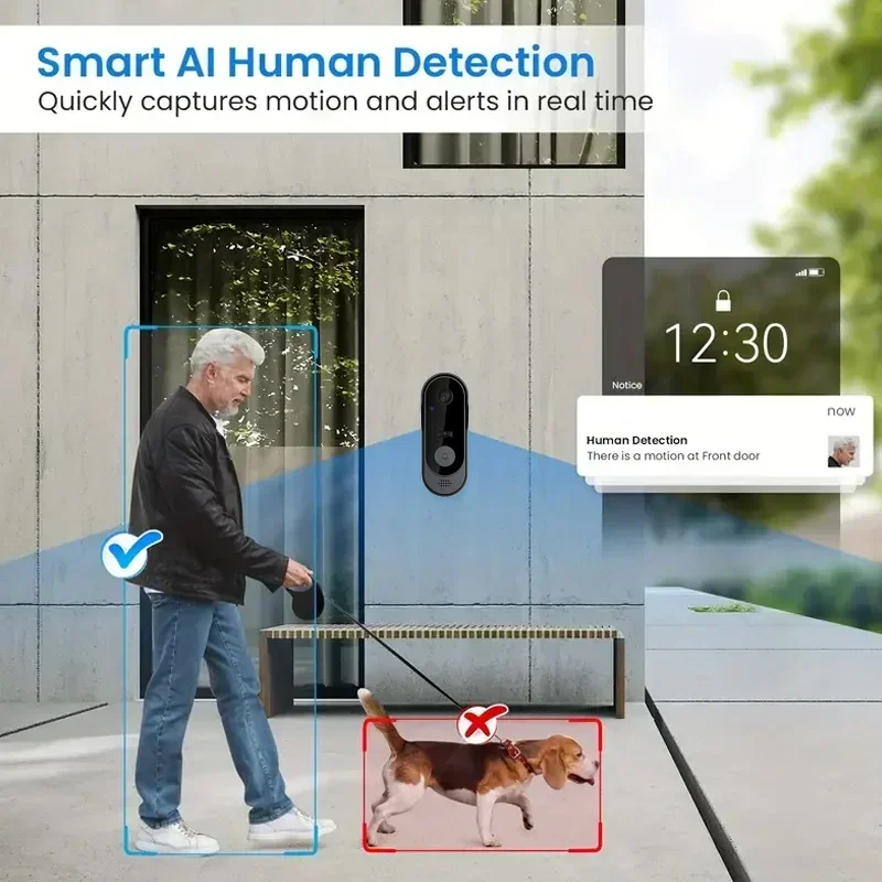 Video HD Wireless Waterproof D - Smart Home Battery Camera ulasan dan harga