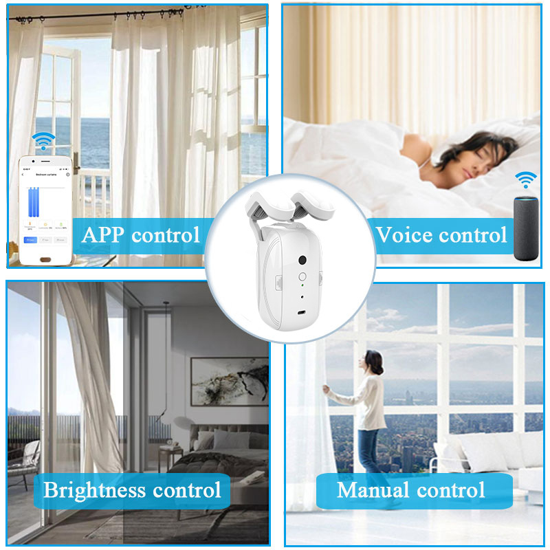 2026new 2025 Zigbee Wifi  Smar - Smart Curtain Robot ulasan dan harga