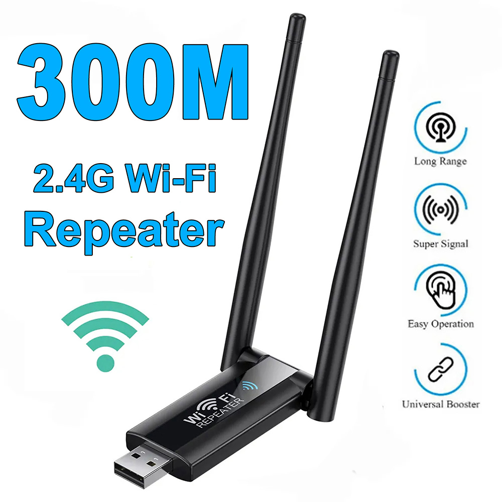 300Mbps Wireless WiFi Repeater - Smart Home Network ulasan dan harga