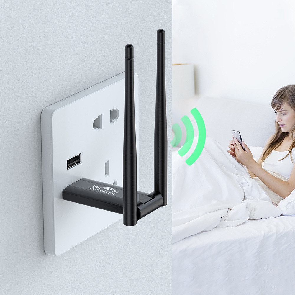 300Mbps Wireless WiFi Repeater - Smart Home Network ulasan dan harga