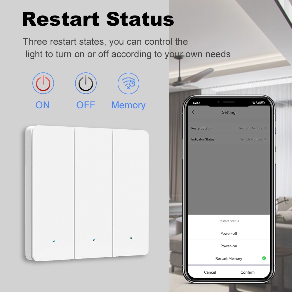 Smart Life ZigBee Push Button  - Smart Home Lighting Control ulasan dan harga