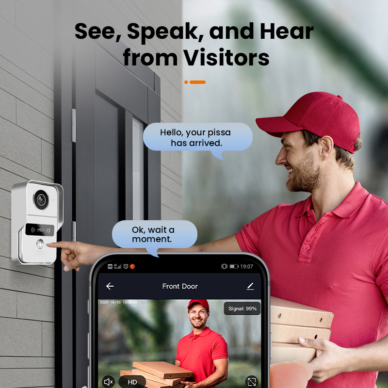 Tuya Smart 1080P Doorbell Came - Smart Home Battery Camera ulasan dan harga
