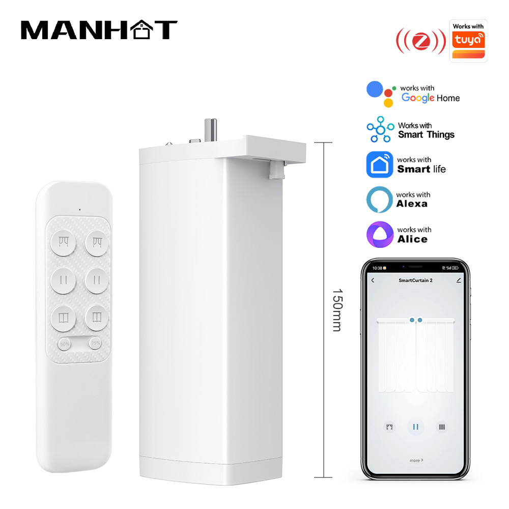Work With Tuya 155MM 4rd Smart - Smart Curtain Robot ulasan dan harga