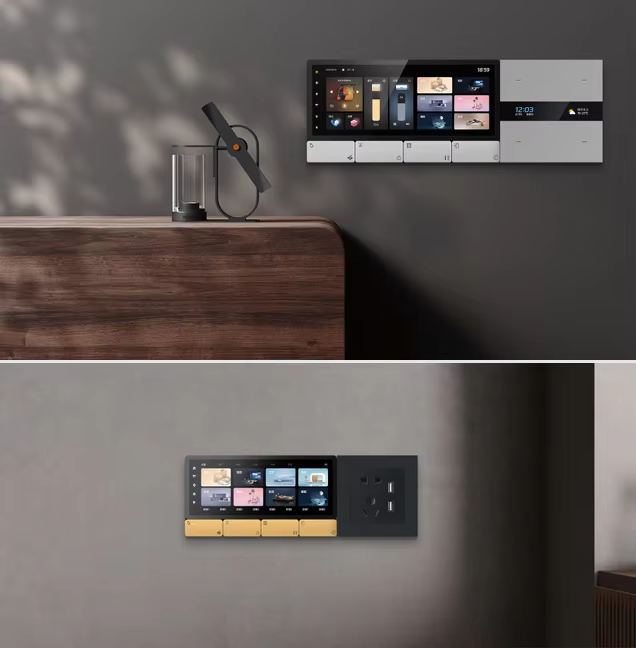 F5 Tuya UK Touch Screen Music  - Smart Home System ulasan dan harga