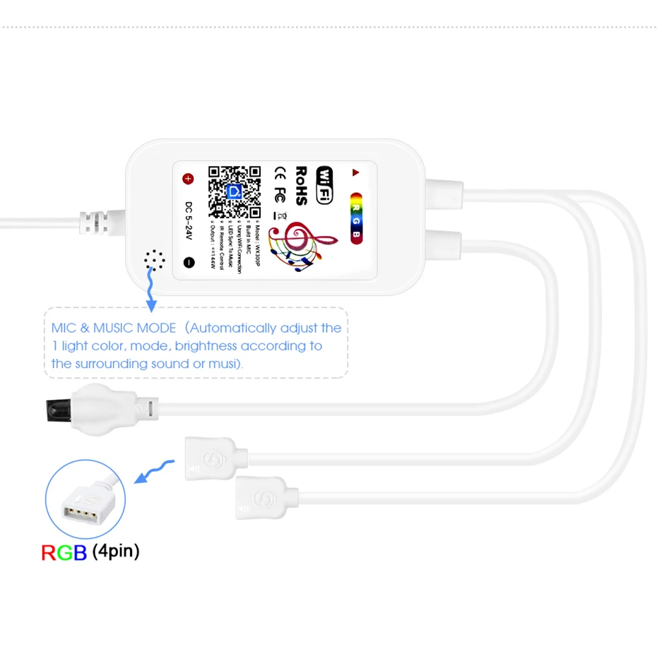 Tuya WiFi Smart LED Controller - Alexa Compatible Bulb ulasan dan harga