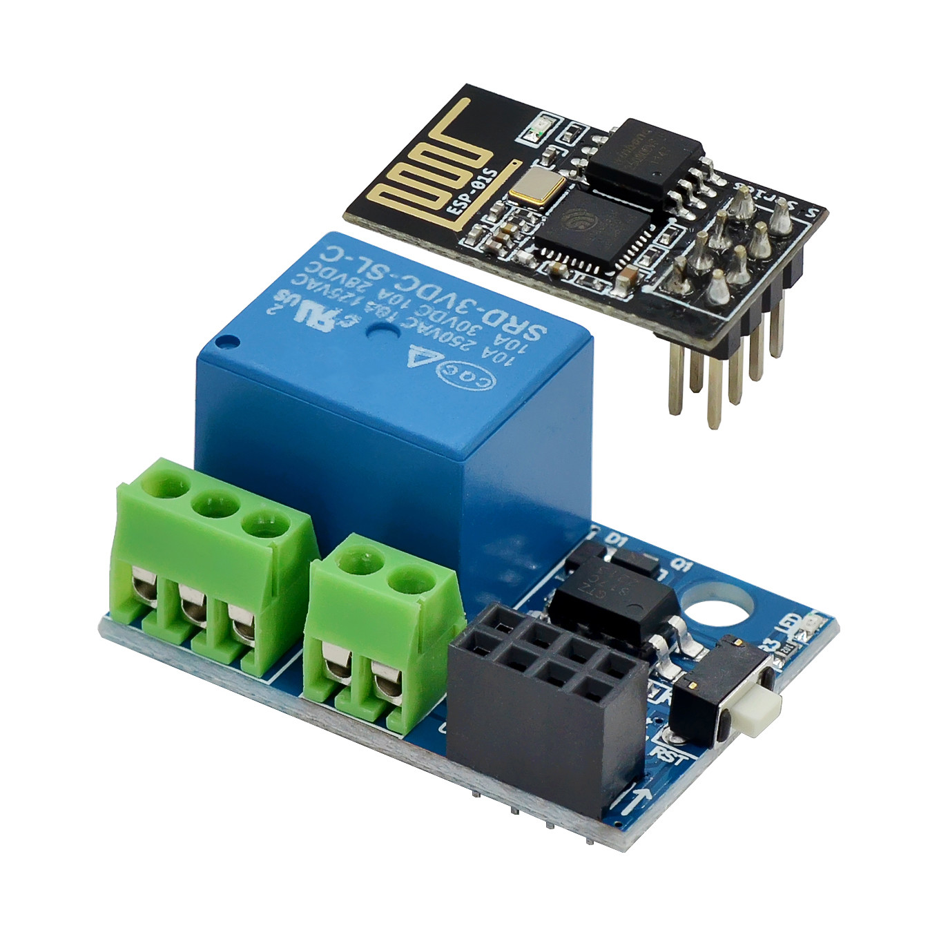 ESP-01S WiFi Relay Module 5V 1 - Smart Home Arduino Project ulasan dan harga