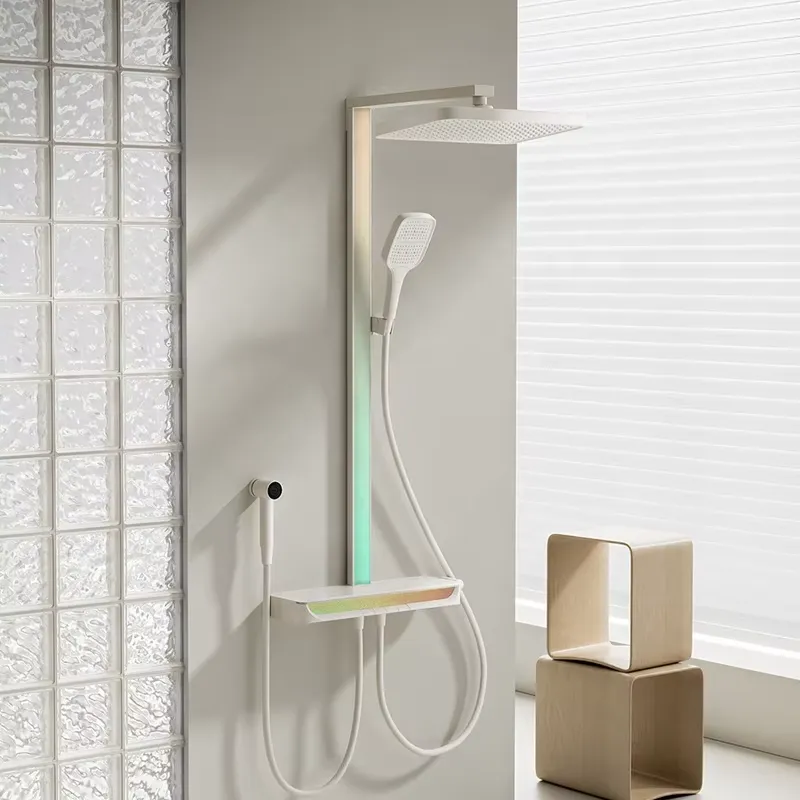 Brass Digital Waterfall Shower - Smart Home In Us ulasan dan harga