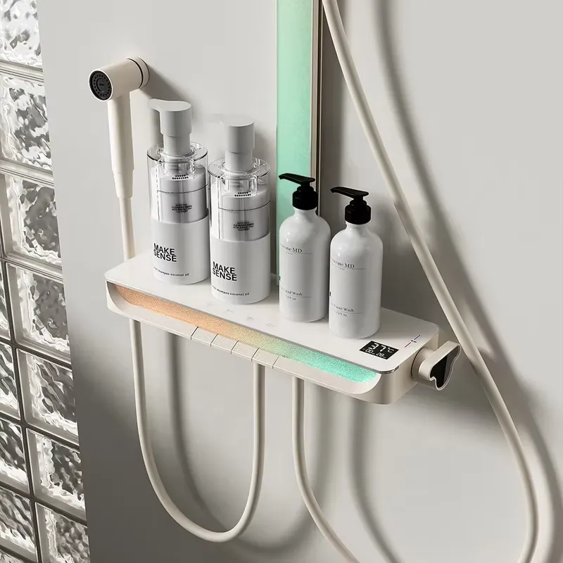 Brass Digital Waterfall Shower - Smart Home In Us ulasan dan harga