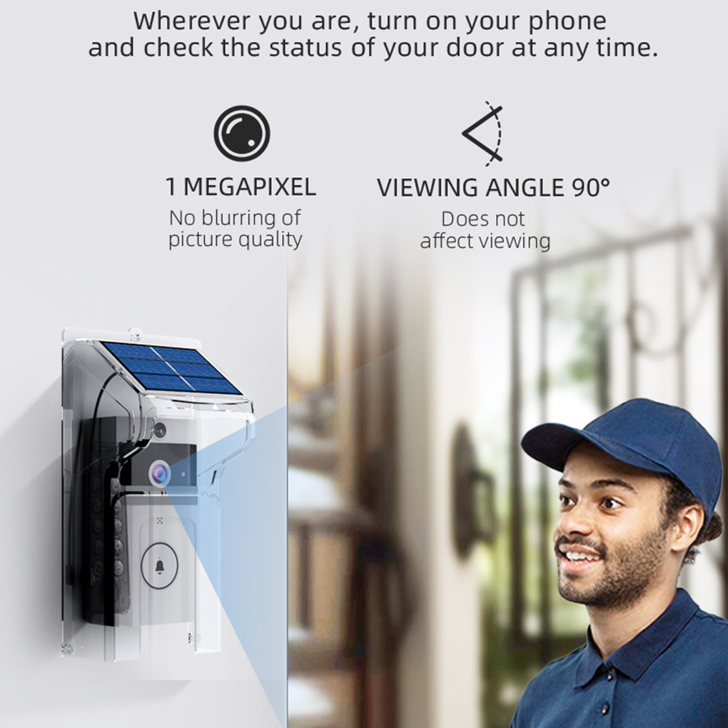 Wifivisual Doorbell Bell Camer - Smart Home Battery Camera ulasan dan harga