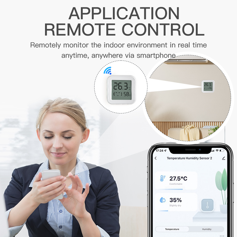 Bluetooth Temperature Humidity - Smart Home Voice Assistant ulasan dan harga