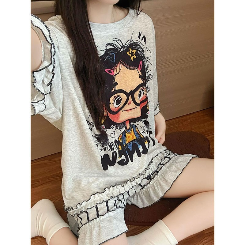 New Teenage Girls Casual Pajam - Smart Home In Us ulasan dan harga