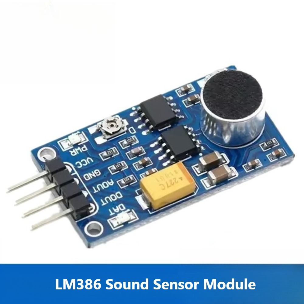 Sound Sensor Module LM386 Voic - Smart Home Arduino Project ulasan dan harga