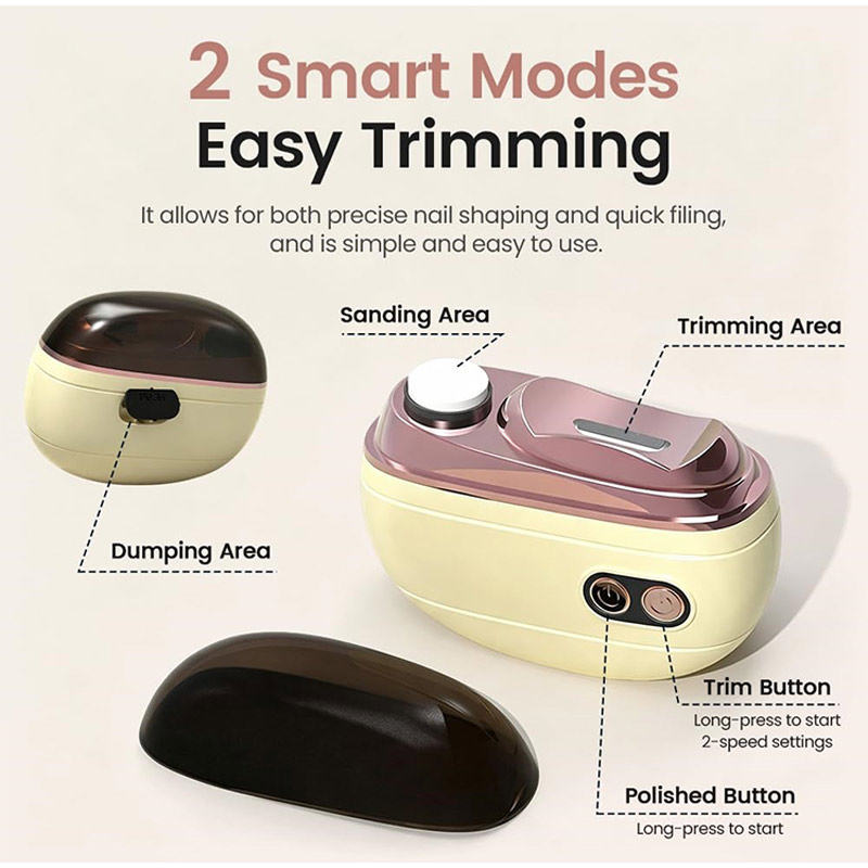 2-in-1 Smart Electric Nail Cli - Smart Home Device ulasan dan harga