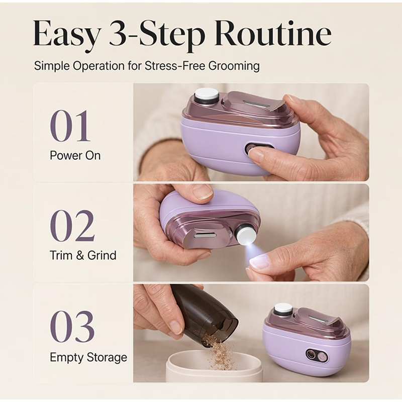 2-in-1 Smart Electric Nail Cli - Smart Home Device ulasan dan harga