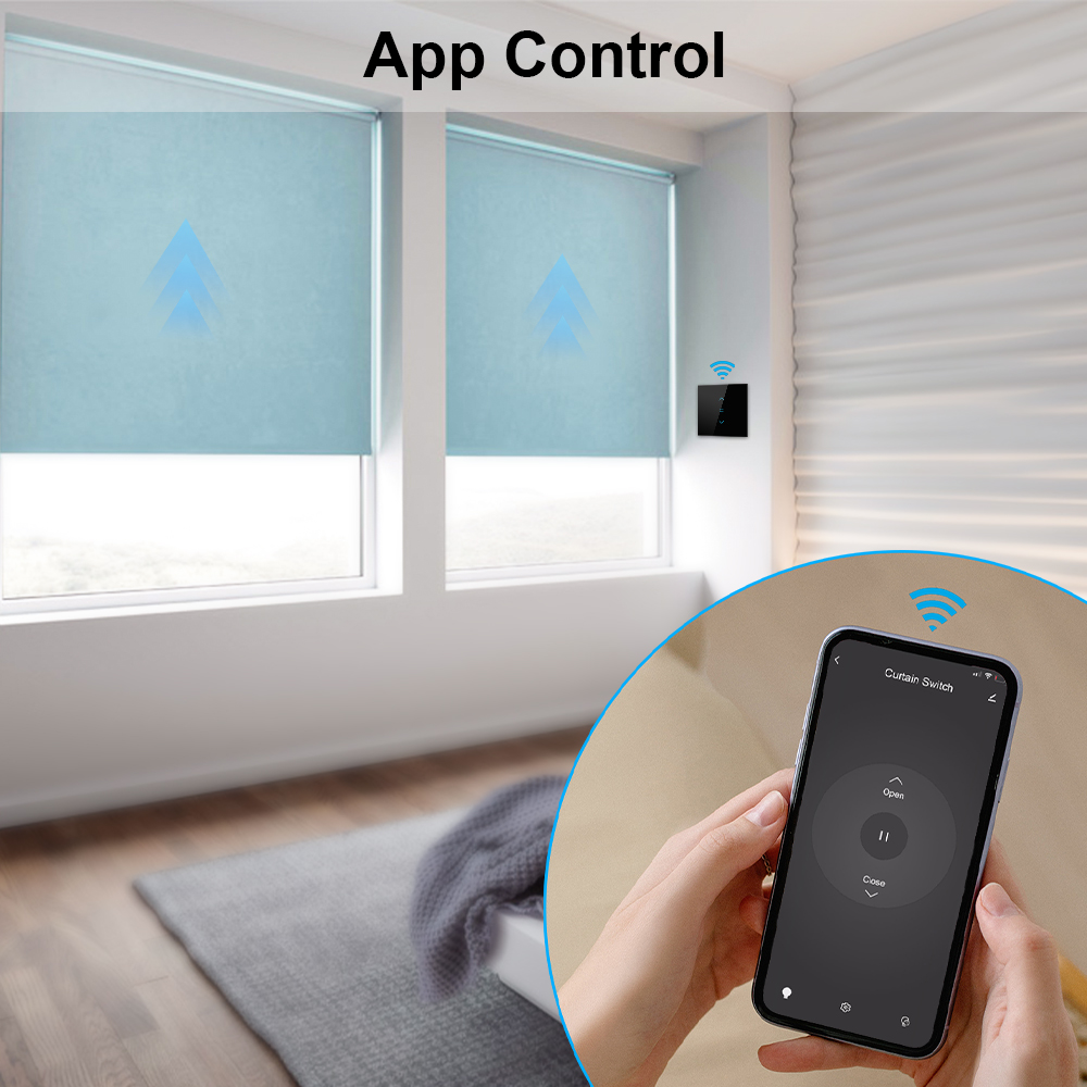 QCSMART Roller Shutter Blinds  - Smart Home Voice Assistant ulasan dan harga