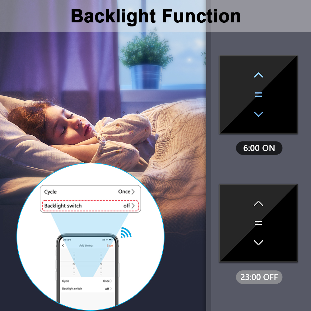 QCSMART Roller Shutter Blinds  - Smart Home Voice Assistant ulasan dan harga