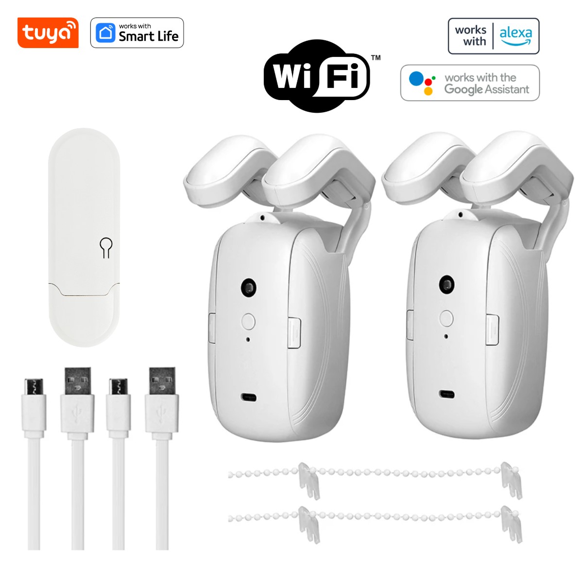 1/2PCS Tuya Smart WiFi Curtain - Smart Curtain Robot ulasan dan harga