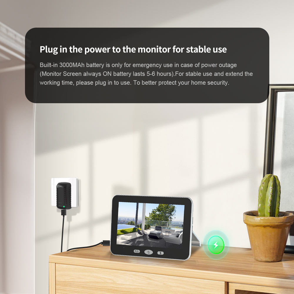 Tuya Smart Wireless Doorbell C - Smart Home Battery Camera ulasan dan harga