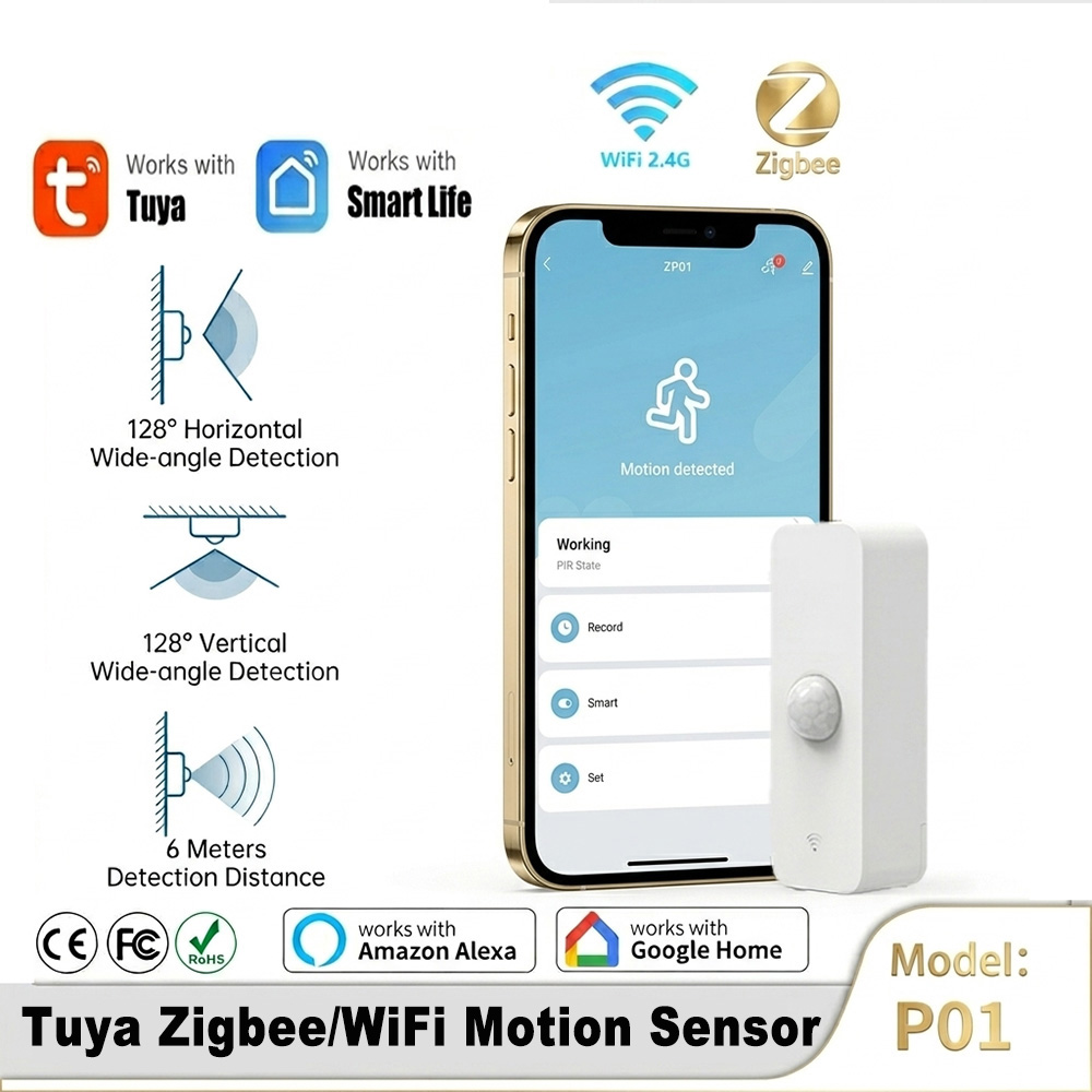 Smart PIR Motion Sensor WiFi Z - Smart Home Network ulasan dan harga